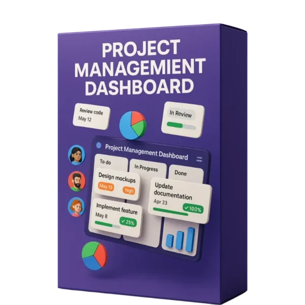 Project Management Dashboard: Your All-in-One Control Center for Project Success