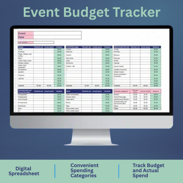 Event Budget Tracker to Save Your Profits